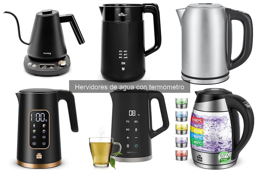 Mejores hervidores de agua con termómetro para café en 2026
