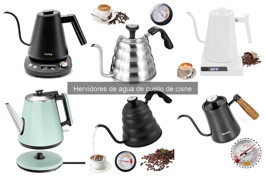 Mejores hervidores de agua de cuello de cisne para café en casa