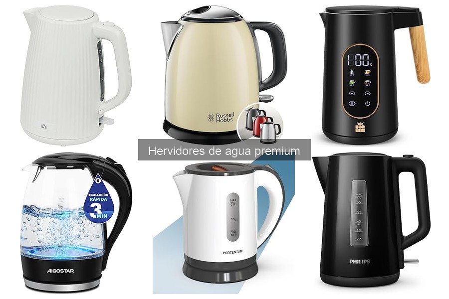 Mejores hervidores de agua premium para preparar café en casa