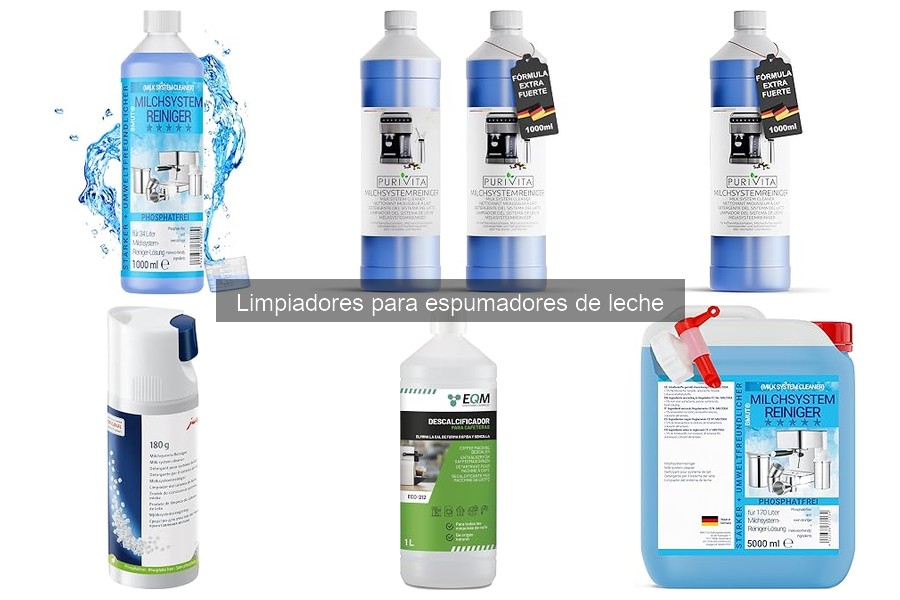 Mejores limpiadores para espumadores de leche según usuarios