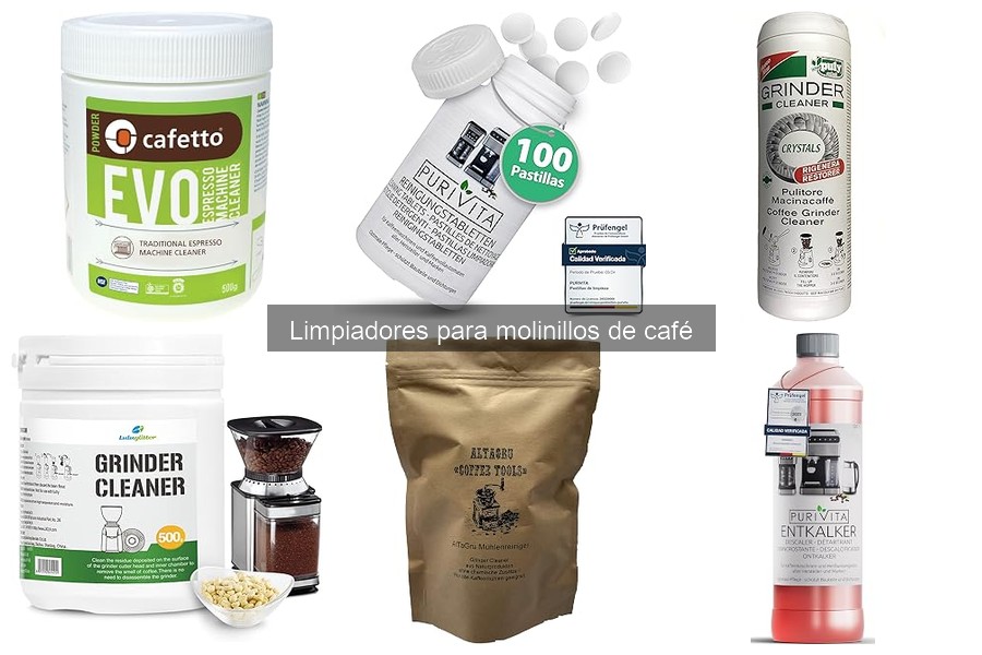 Mejores limpiadores para molinillos de café en 2026