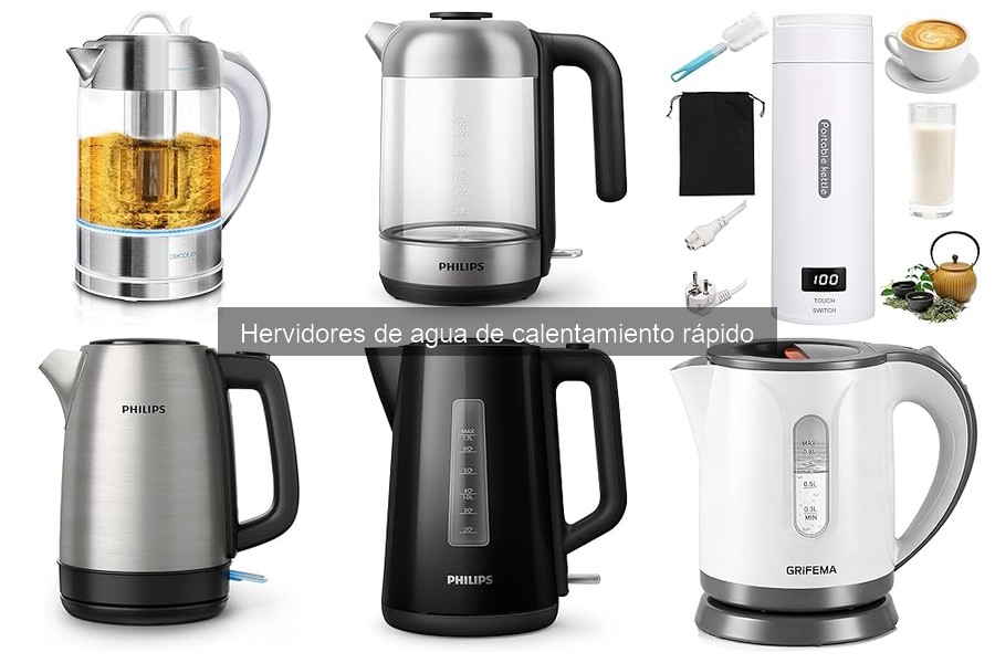 Mejores marcas de hervidores de agua de calentamiento rápido