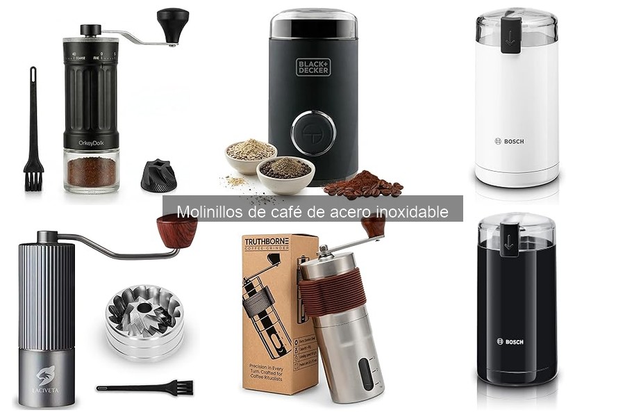 Mejores molinillos de café de acero inoxidable para baristas