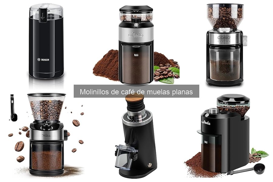 Mejores molinillos de café de muelas planas para baristas 2026