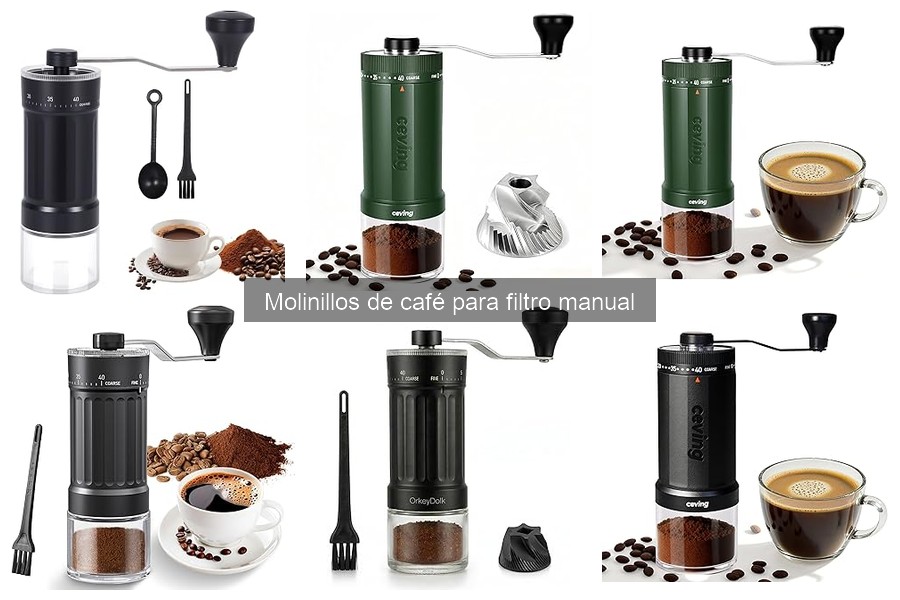Mejores Molinillos de Café para Filtro Manual en 2026