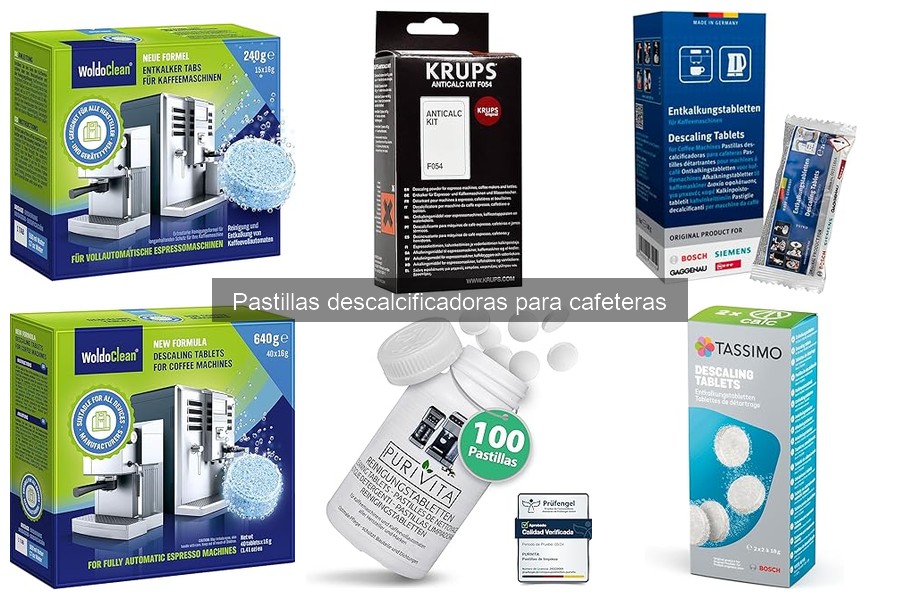 Mejores pastillas descalcificadoras para cafeteras en 2026