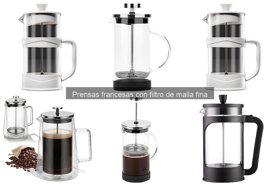 Prensa Francesa con Filtro de Malla Fina: ¿Qué es y Cómo Funciona?