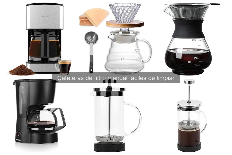 Problemas Comunes al Usar Cafeteras de Filtro Manual