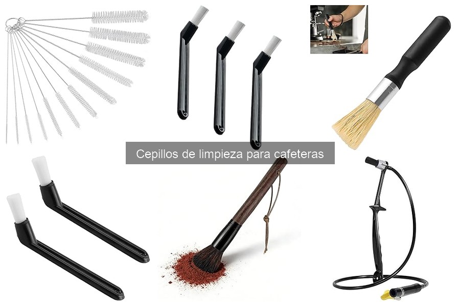Problemas comunes al usar cepillos de limpieza para cafeteras