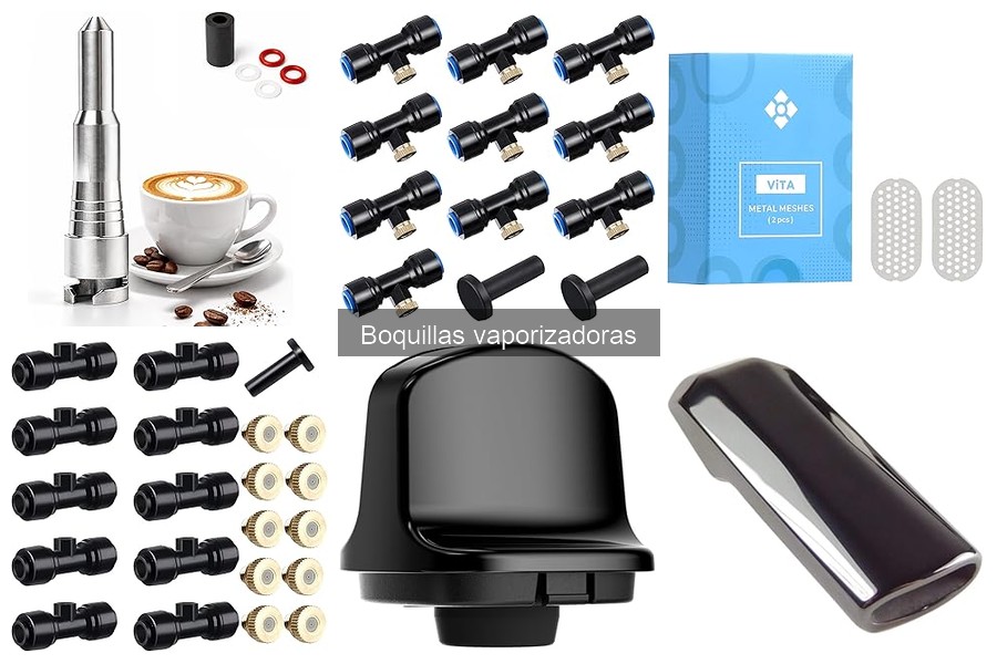 Problemas comunes con boquillas vaporizadoras y soluciones