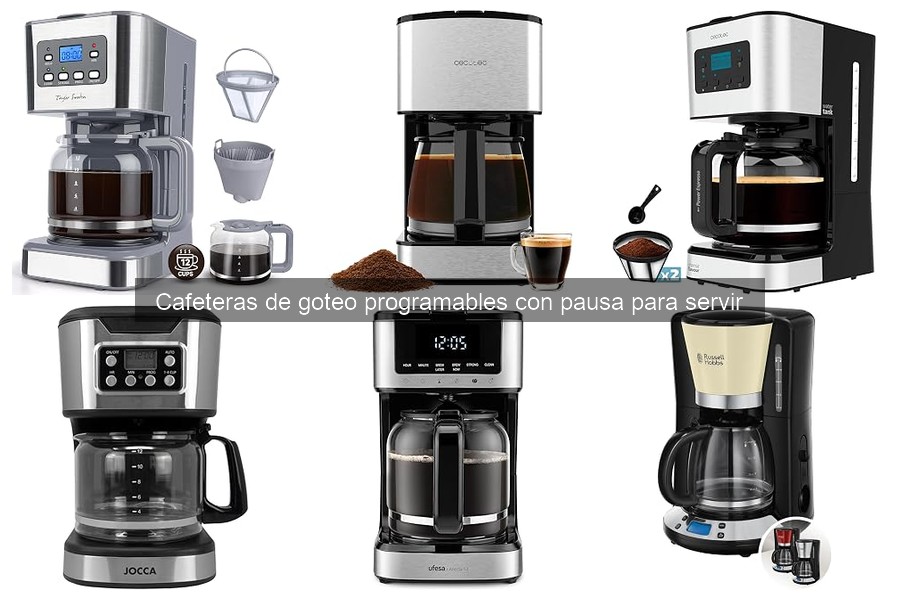 Problemas comunes con cafeteras de goteo programables y soluciones