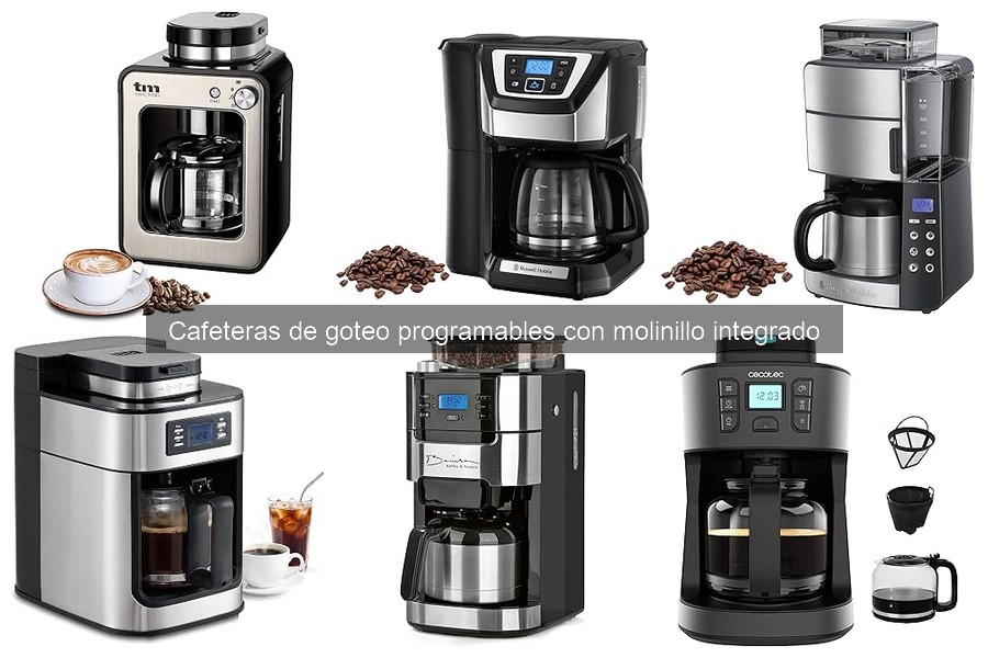 Problemas comunes con cafeteras de goteo programables