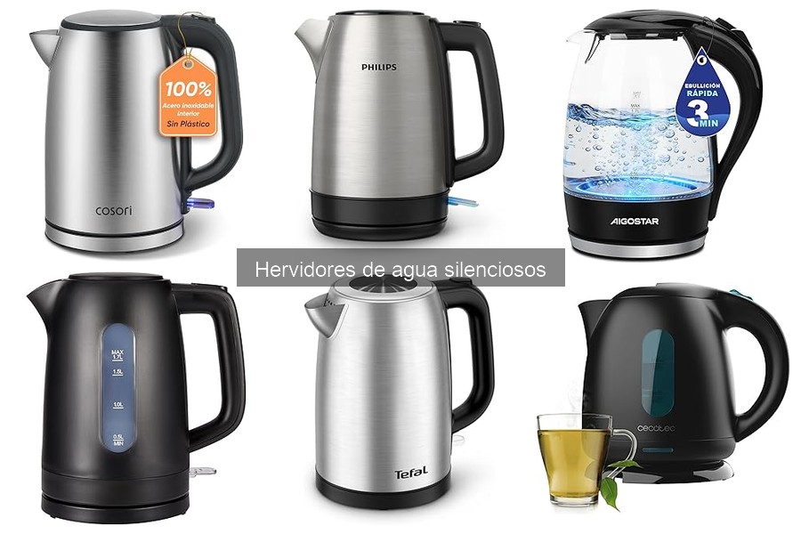 Problemas comunes con hervidores de agua silenciosos y soluciones
