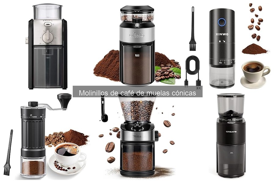 Problemas comunes con molinillos de café de muelas cónicas