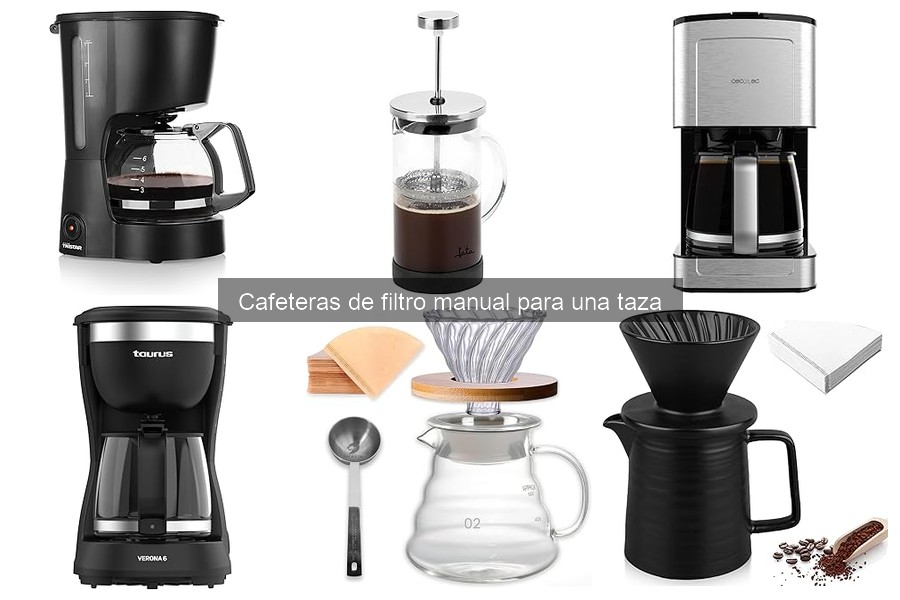 Problemas comunes de cafeteras de filtro manual y soluciones