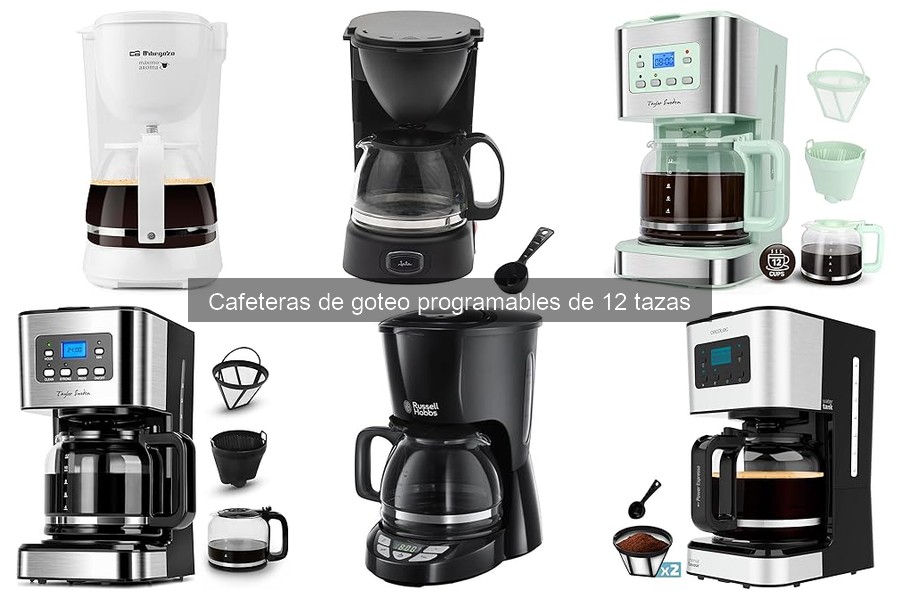 Problemas comunes en cafeteras de goteo de 12 tazas y soluciones