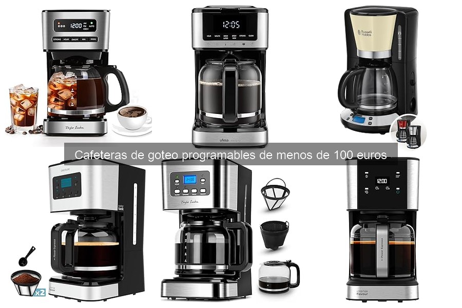 Problemas comunes en cafeteras de goteo programables y soluciones