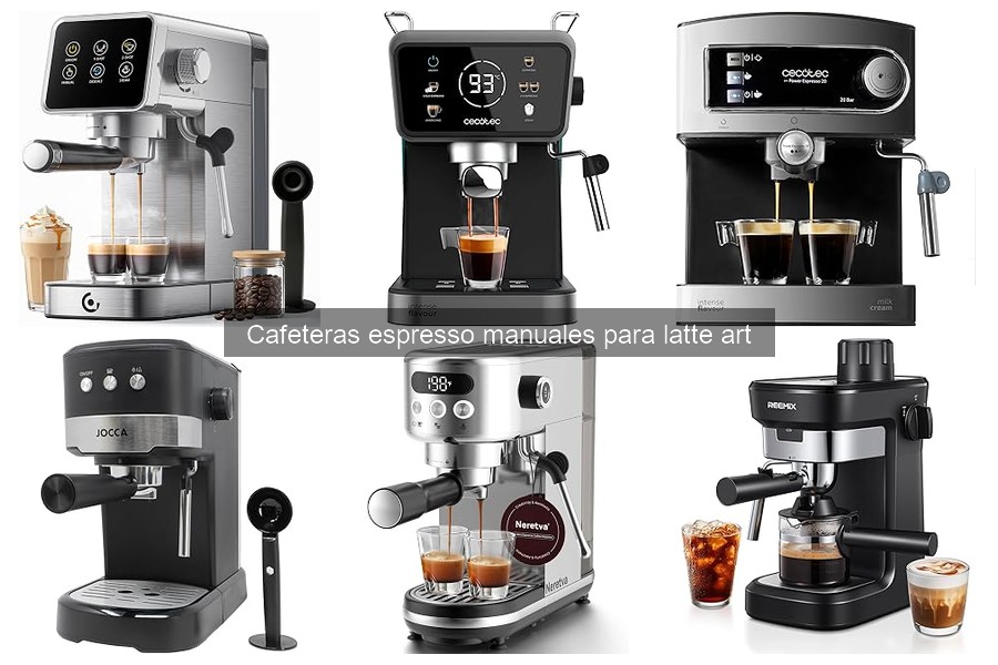 Problemas y soluciones en cafeteras espresso para latte art