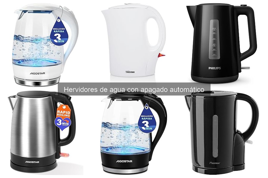 ¿Qué es un hervidor de agua con apagado automático?
