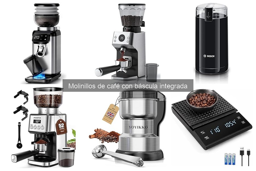 ¿Qué es un molinillo de café con báscula integrada?