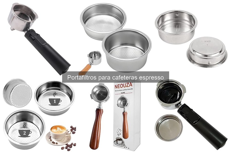 ¿Qué es un portafiltros para cafeteras espresso?