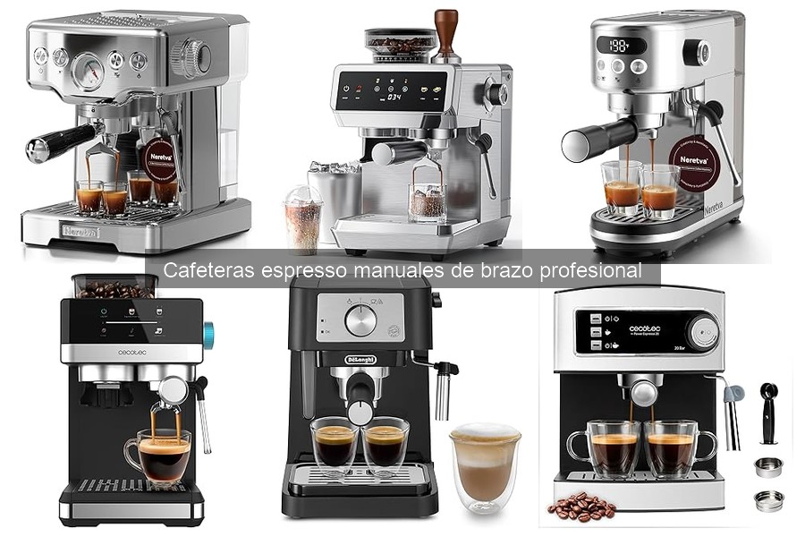 Qué es una cafetera espresso manual profesional: guía básica