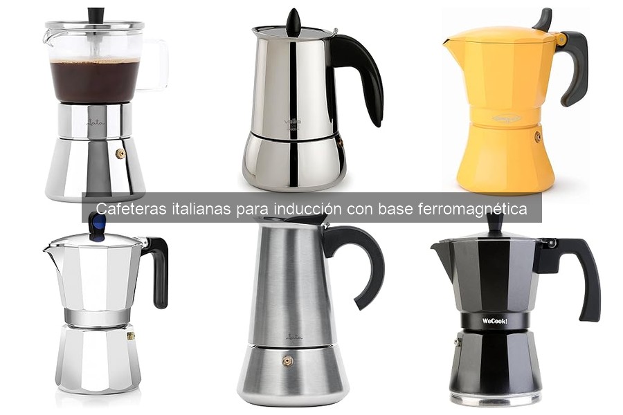 Qué es una cafetera italiana para inducción y su funcionamiento