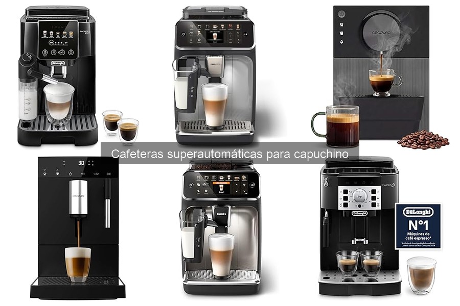 ¿Qué es una cafetera superautomática para capuchino?