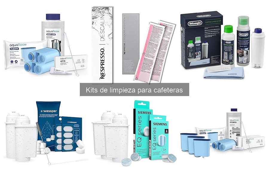 ¿Qué incluye un kit de limpieza para cafeteras?