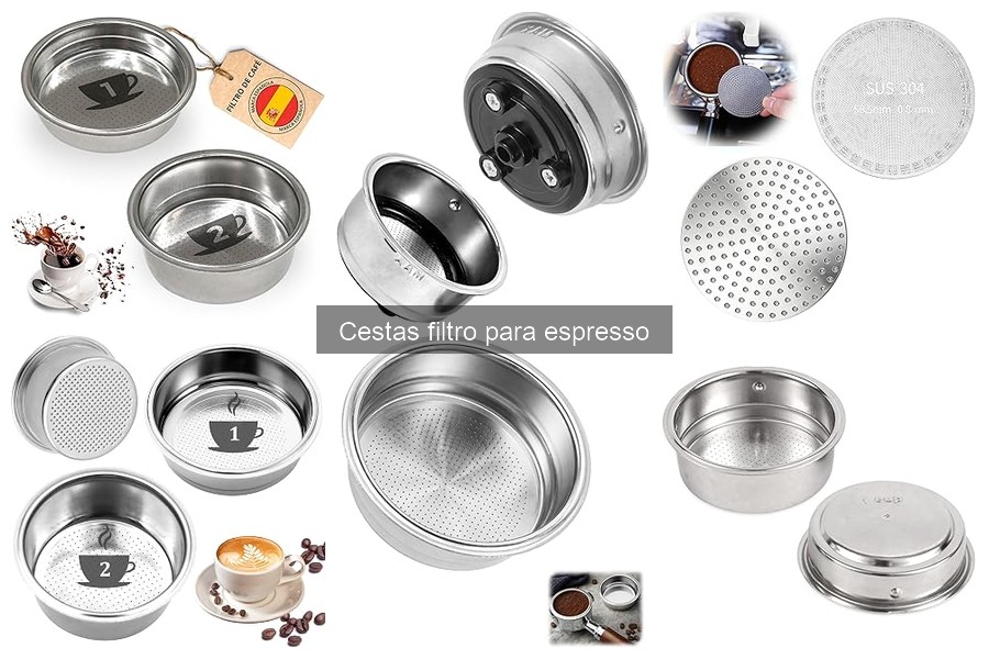 ¿Qué son las cestas filtro para espresso y cómo funcionan?