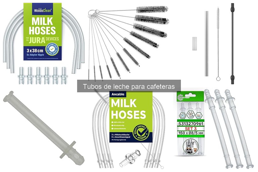 ¿Qué son los tubos de leche para cafeteras? Descubre su importancia