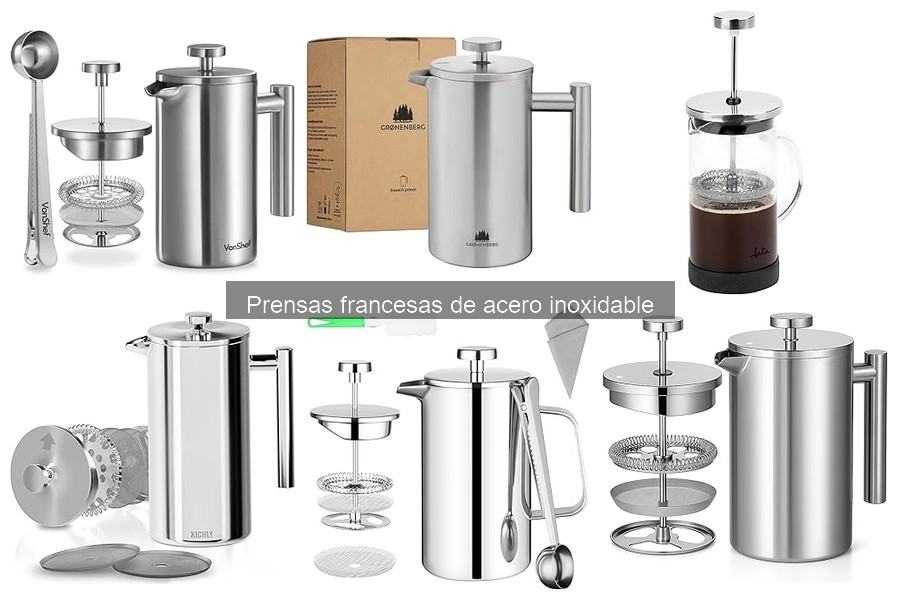 Soluciona Problemas Comunes con Prensas Francesas de Acero Inoxidable