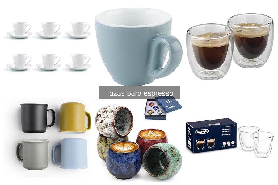 Tipos de tazas para espresso: características y opciones