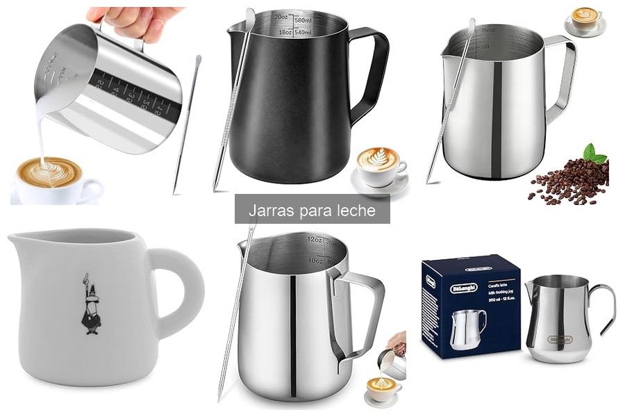 Todo sobre jarras para leche: tipos y funciones esenciales