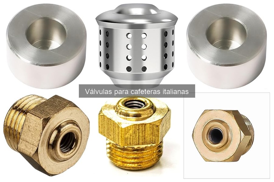Válvulas para cafeteras italianas: ¿Qué son y su función?