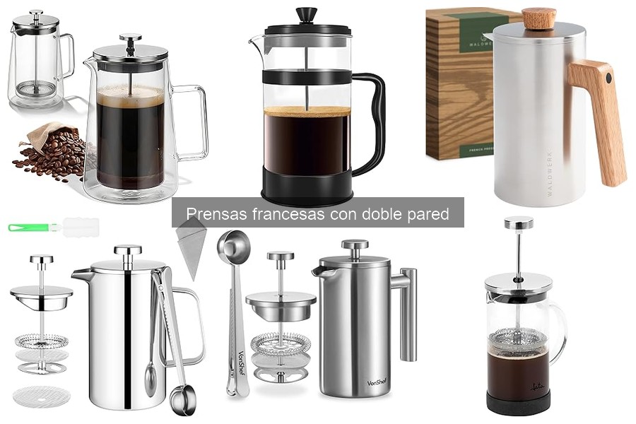 Ventajas de la Prensa Francesa de Doble Pared para Café