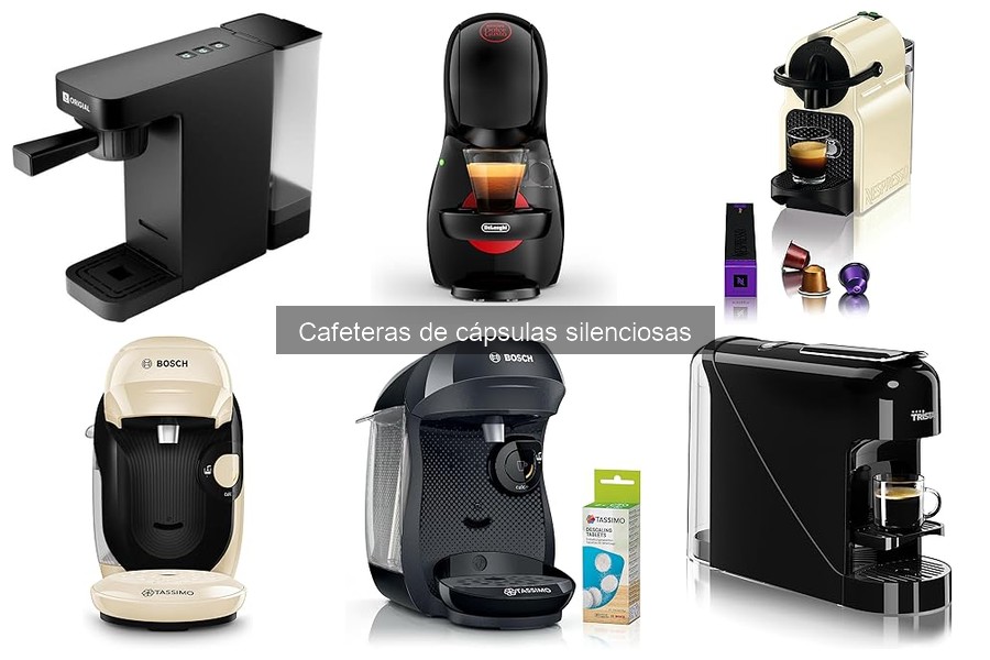 Ventajas de las cafeteras de cápsulas silenciosas