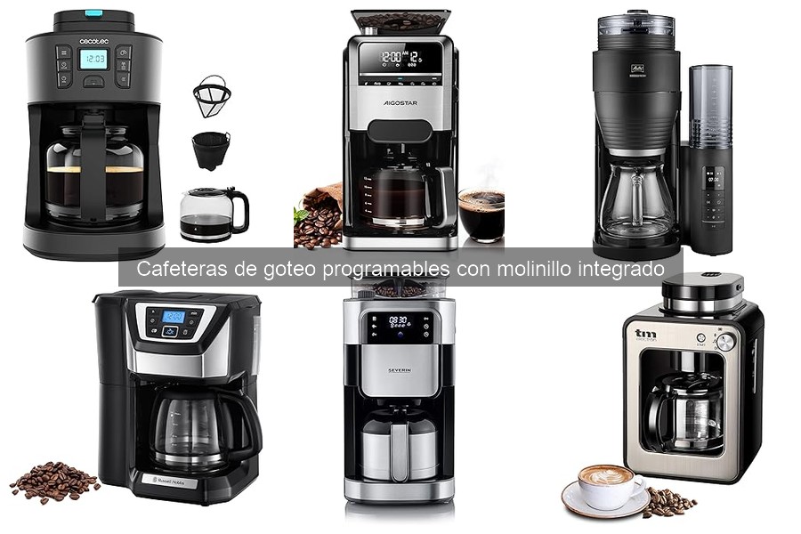 Ventajas de las cafeteras de goteo programables con molinillo