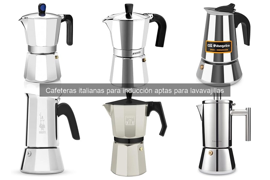 Ventajas de usar cafeteras italianas para inducción aptas para lavavajillas