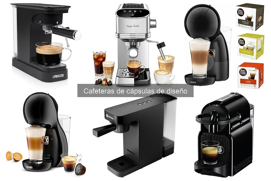 Ventajas y desventajas de cafeteras de cápsulas de diseño